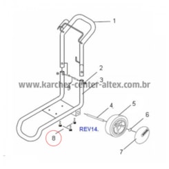 PARAFUSO M5 X 35 HD KARCHER