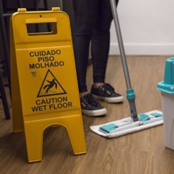 Placa Sinalizadora Piso Molhado TTS