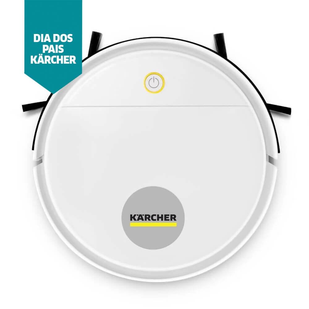 Robô Aspirador Com Função Limpeza Karcher RCV 1 - Imagem principal - 800e091a-a000-40d9-87f0-8cf100d78a72