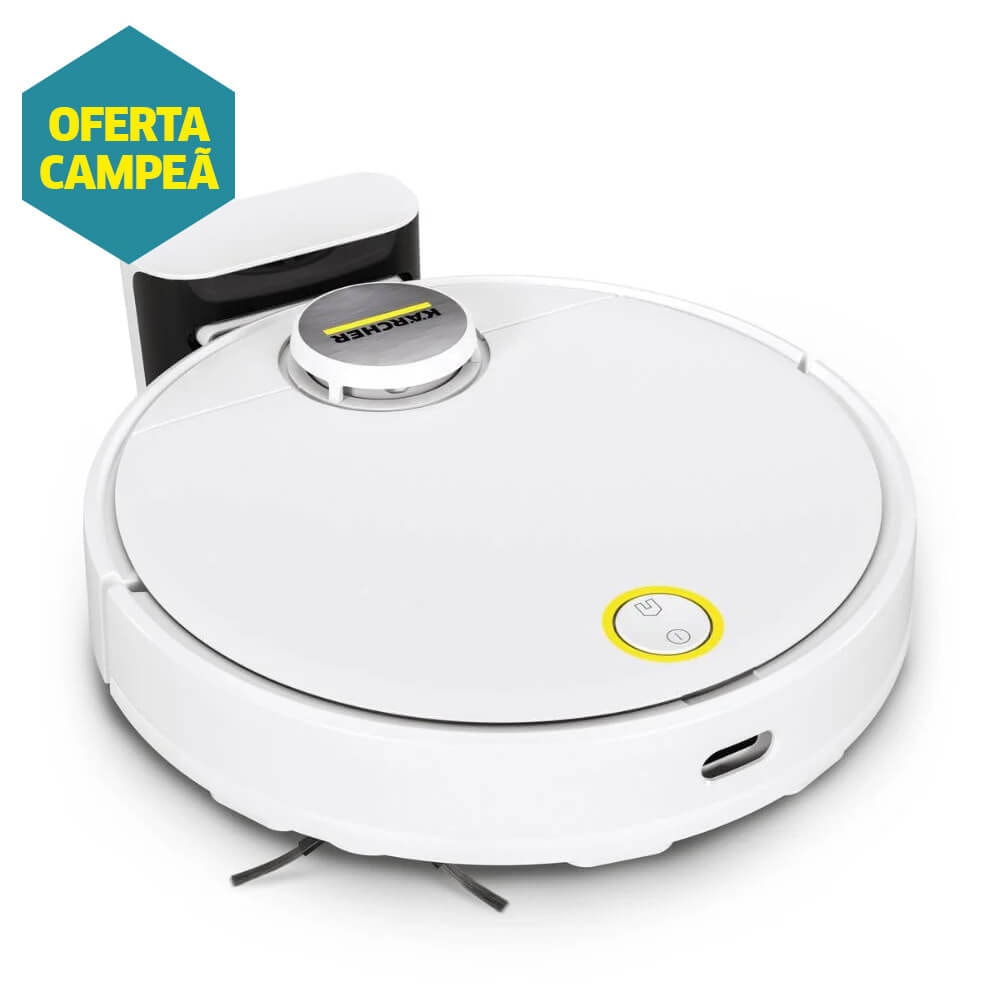 Robô Aspirador Com Função Limpeza Karcher RCV 3 - Imagem principal - 3ad04a05-bdaf-454b-bb86-e741ad67a7b0