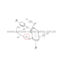 TRAVA DO STOP TOTAL HD/HDS KARCHER