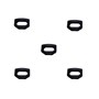 Vedação Para Guia Dos Pistões Da Lavadora Karcher Com Cabeçote N-Cor - 5 Unidades - 67de9905-a44f-44a8-a211-dafb763cdbbc