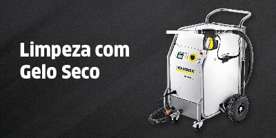 Limpeza com Gelo Seco
