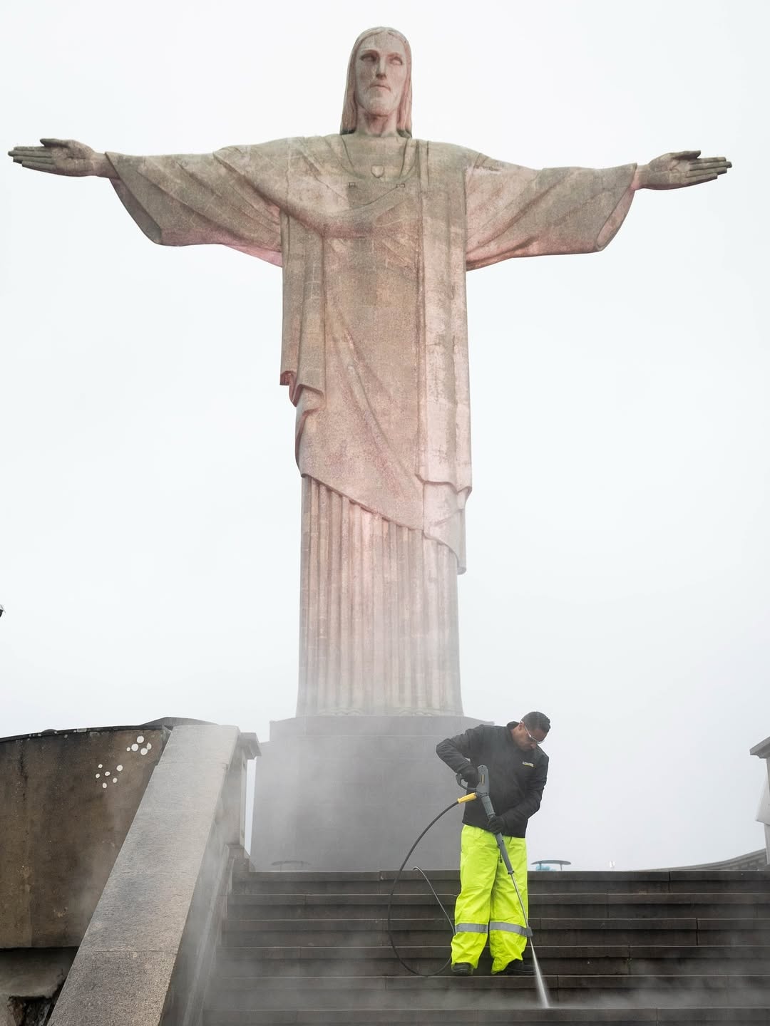 Ação Limpeza Kärcher Cristo Redentor