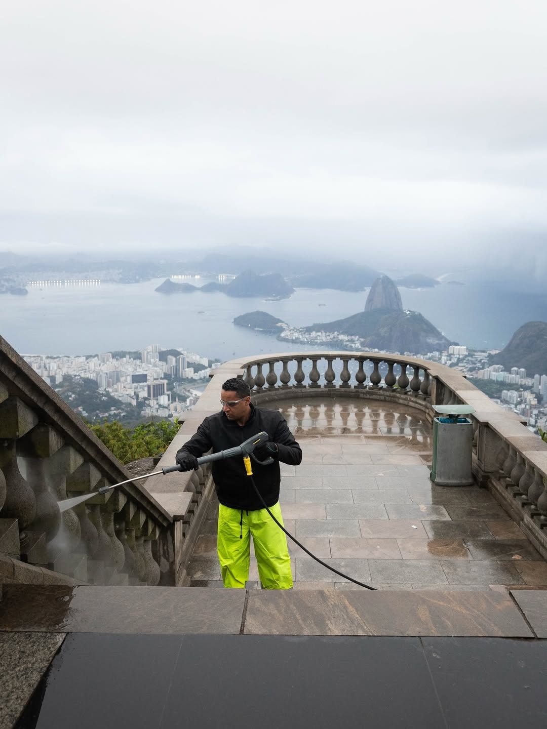 Ação Limpeza Kärcher Cristo Redentor