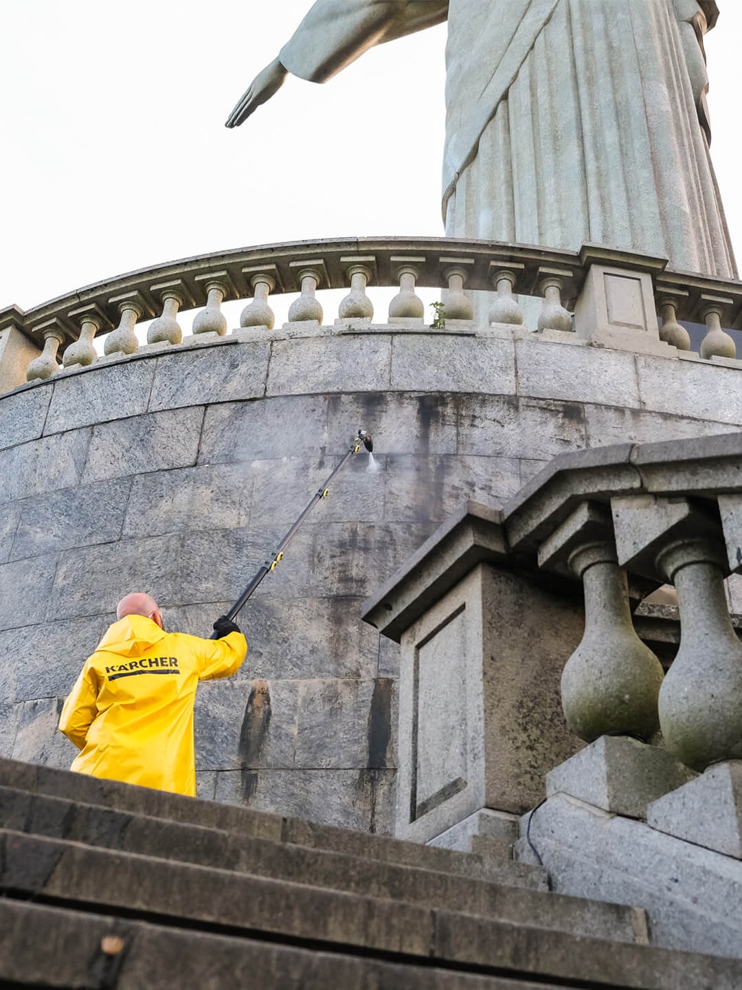 Ação Limpeza Kärcher Cristo Redentor