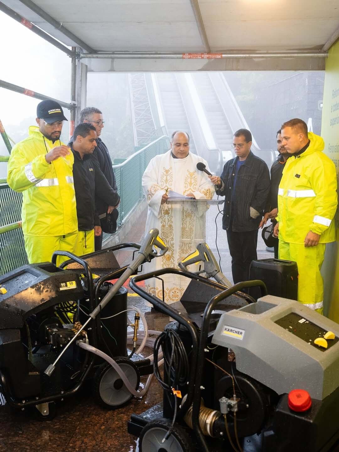 Ação Limpeza Kärcher Cristo Redentor