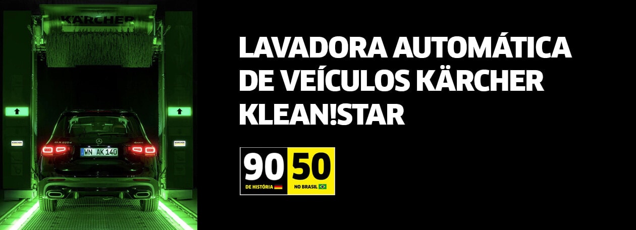 Lavadora Automática de Veículos CW Kärcher Klean!Star
