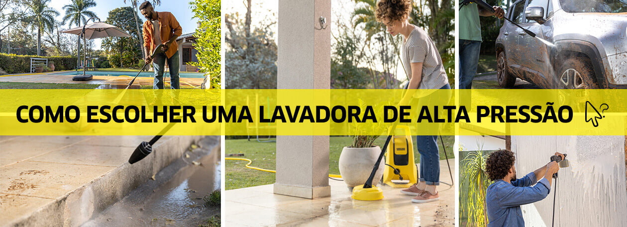 Como Escolher sua Lavadora de Alta Pressão