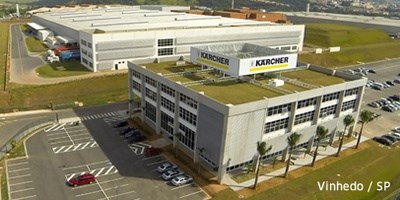 Fabricação Nacional Kärcher no Brasil em Vinhedo