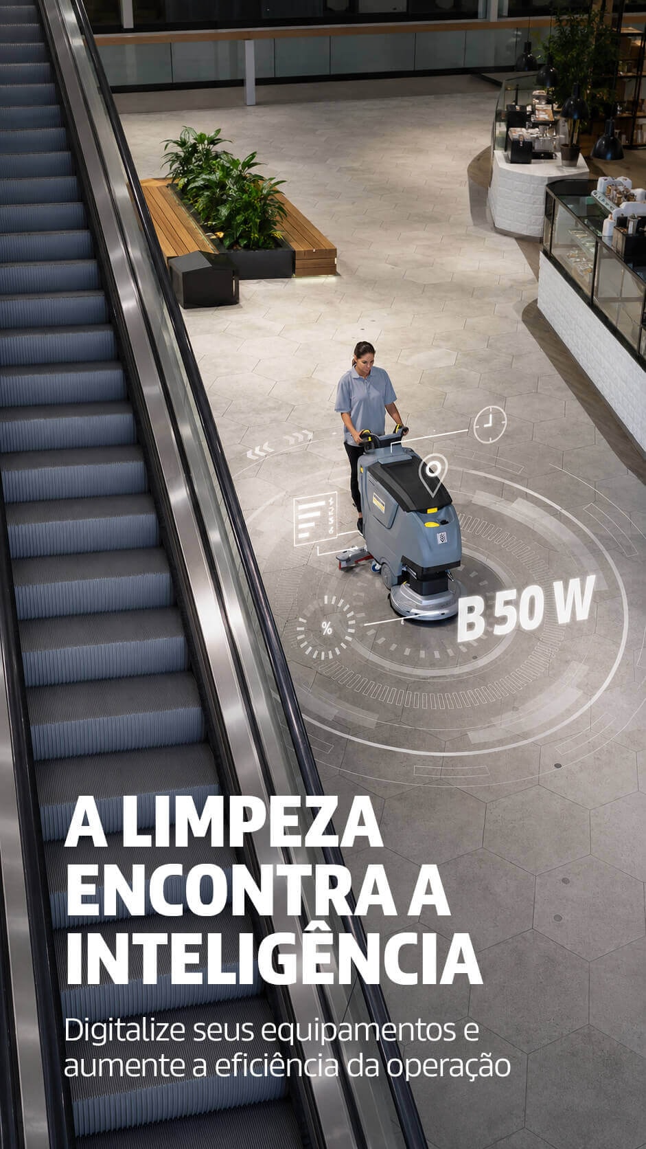 Gestão de Equipamentos Kärcher