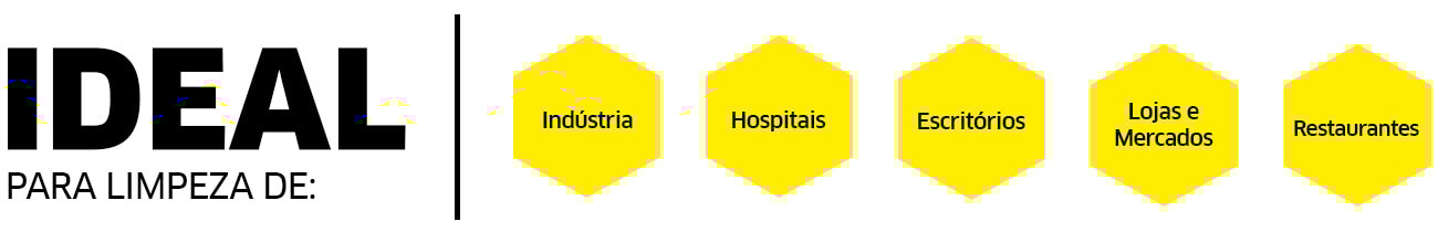 Ideal para Limpeza BD 50/50 C