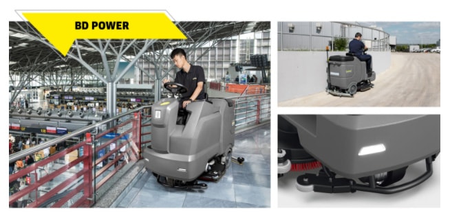 Lavadora e Secadora de Piso BD Power Karcher