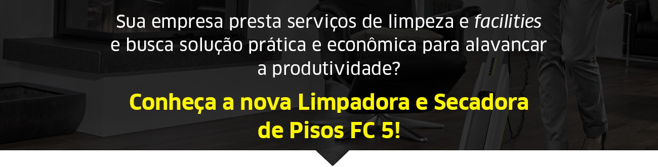 Limpadora e Secadora de Pisos FC 5 Kärcher