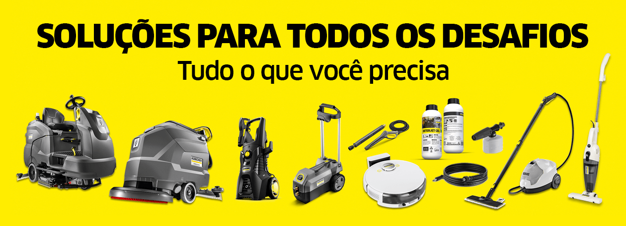 Linha Completa de Equipamentos de Limpeza