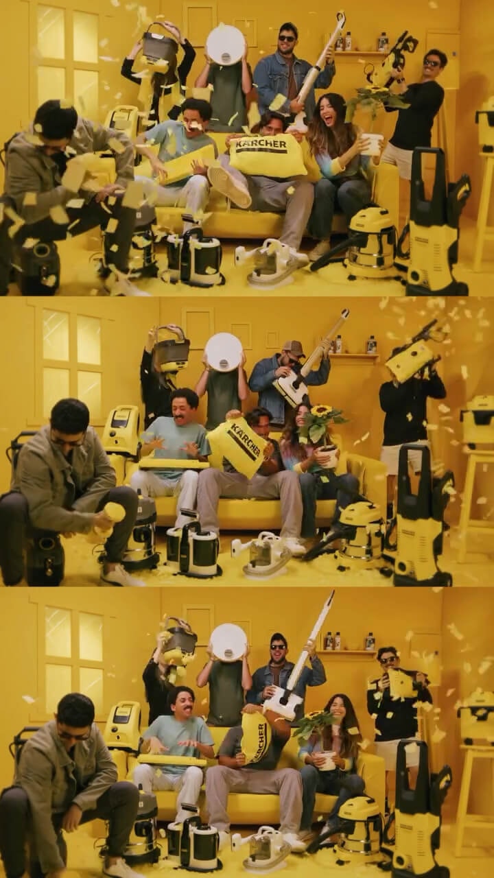 Ative o modo Amarelo Kärcher