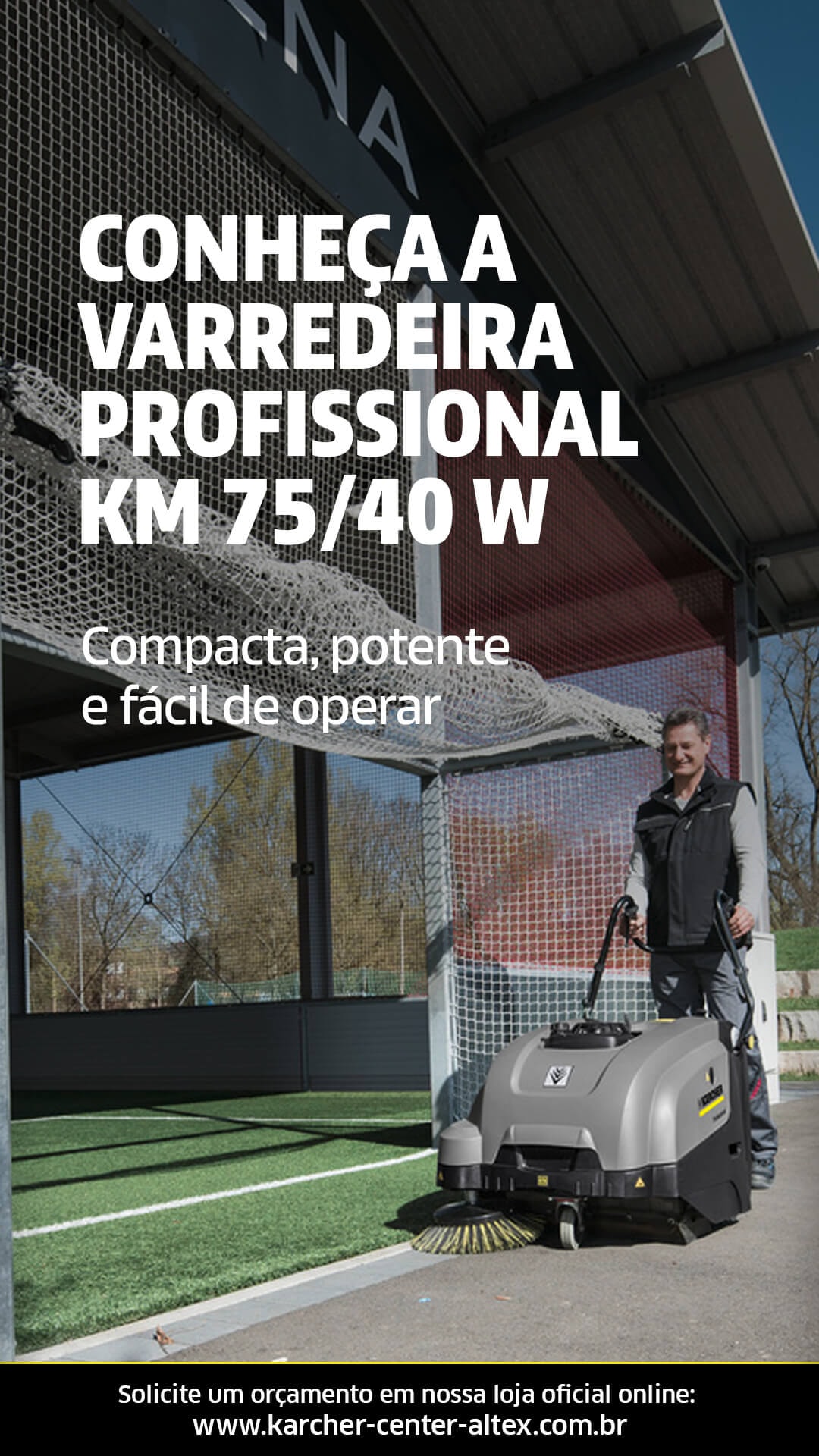 Varredeira KM 75/40 W Bp