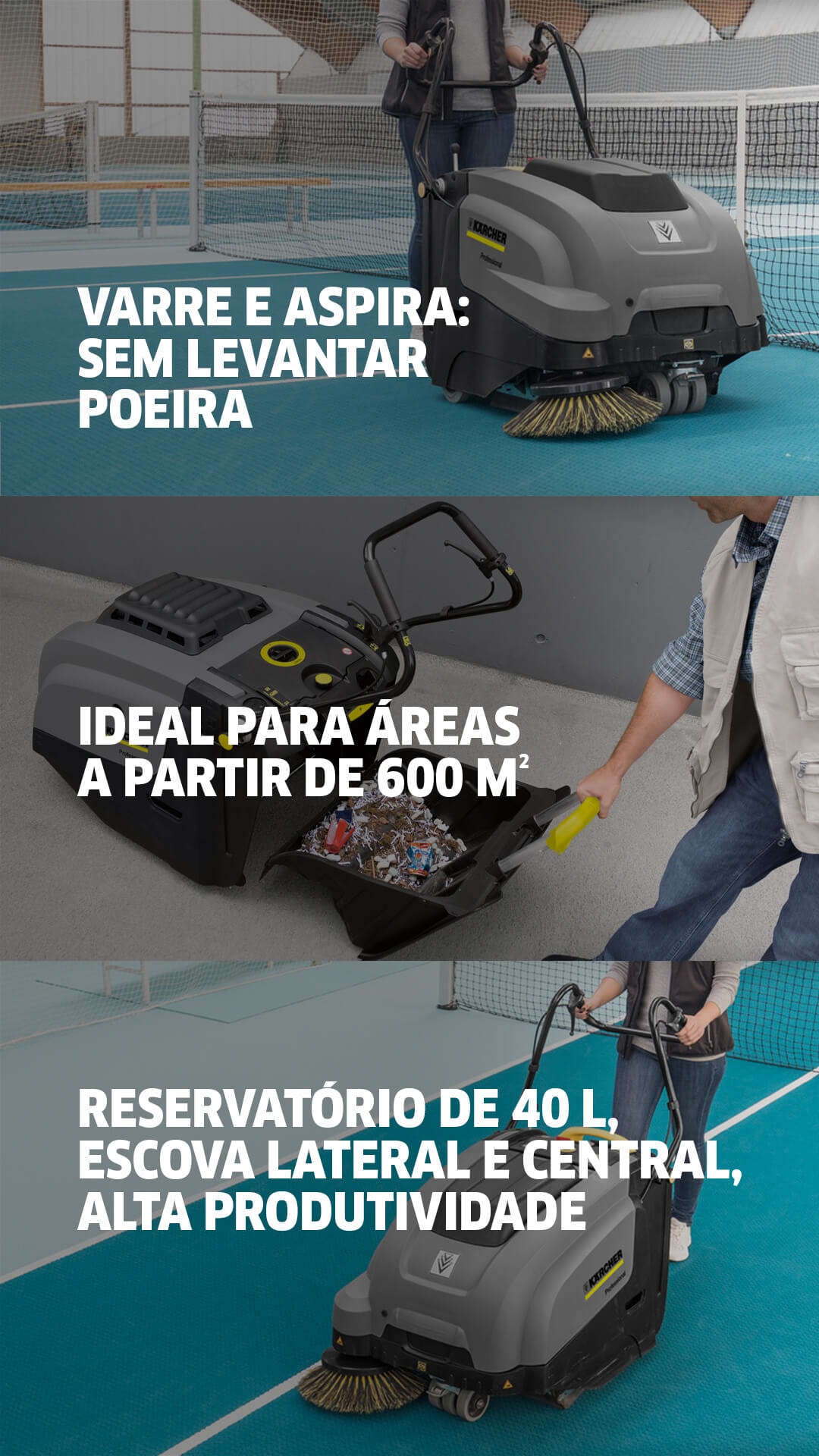Varredeira KM 75/40 W Bp
