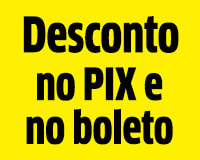 Desconto de 5% no boleto Banner com o texto: desconto de 5% no boleto