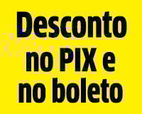 Desconto de 5% no boleto Banner com o texto: desconto de 5% no boleto