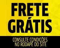 Banner com o texto: frete Grátis, consulte condições no rodapé dop site