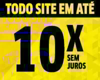 Todo o site em até 10x sem juros Banner com o texto: todo o site em até 10x sem juros