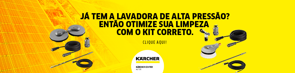 Banner Lavadora de pressão